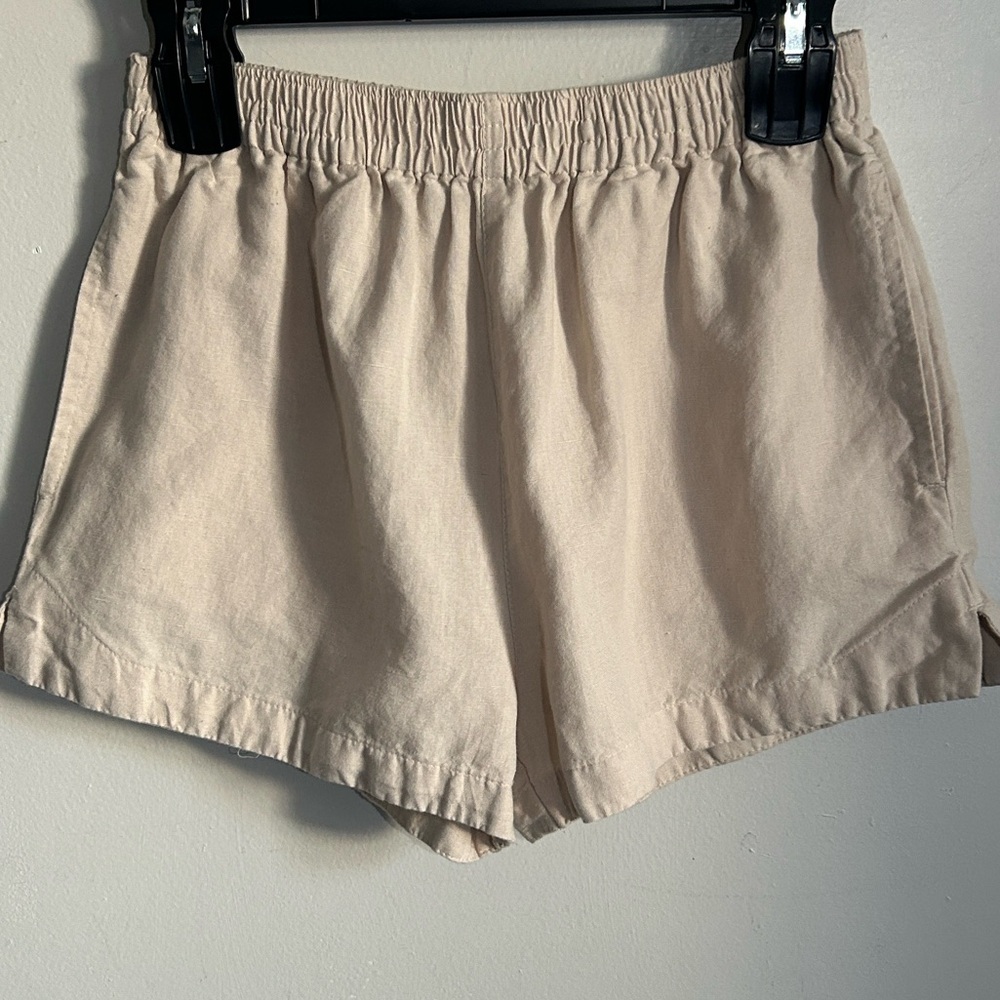 RVCA Women's Linen Cotton Blend Every Day Wear Summer Beach Vacation Shorts - Picture 10 of 10